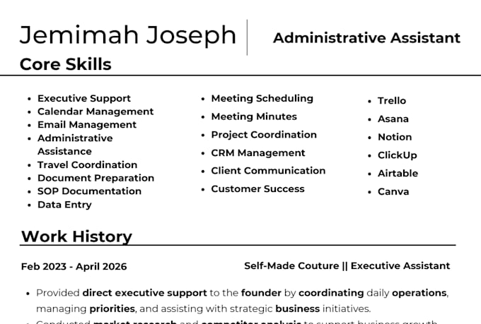 be your virtual assistant, admin, social media manager